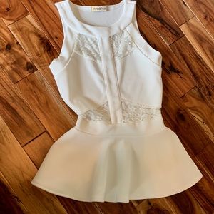 Arden B peplum top